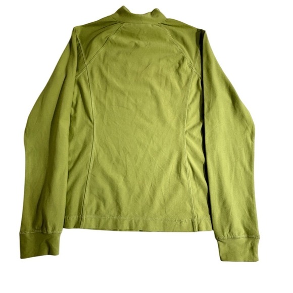 Athletic Works Womens Long Sleeve Mock Neck Top Green Dri-More Technology Size L - Picture 3 of 6